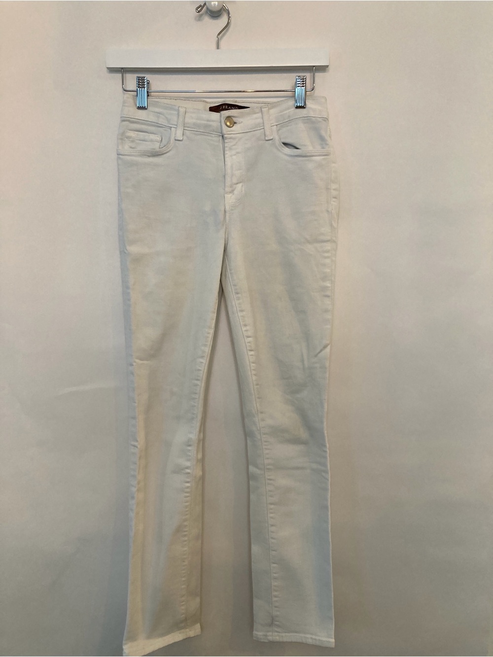 J Brand White Skinny Jeans Great Condition Size 25